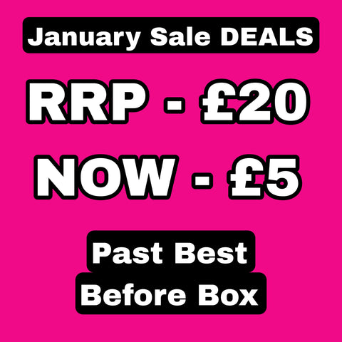 January Sale Past Best Before Box RRP £20