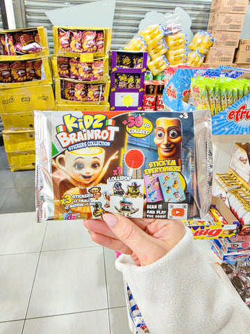 Kidz Brainrot Lolly & Stickers 5.5g