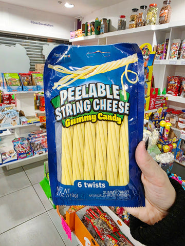 Peelable String Cheese Gummy Candy - 4oz (113g)