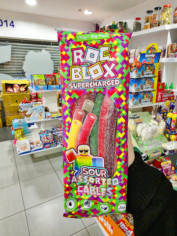 Rocblox Sour Assorted Cables - 170g