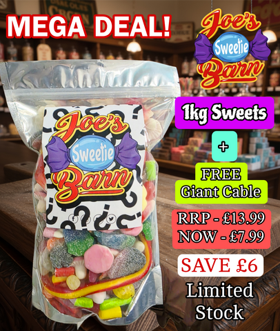 **CRAZY SPECIAL** 1KG Mega Mystery Pick & Mix Bag - £6 OFF! + FREE GIANT CABLE