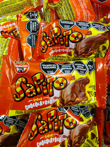 Sapito Bombón Milk Chocolate Frogs Filled with Chocolate & Crispy Cereals 10g