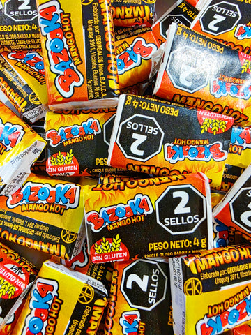 Bazooka Mango Hot Chewing Gum (x10)