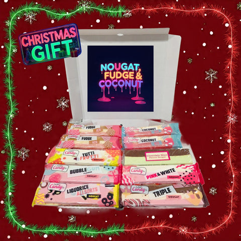 Mega Nougat, Fudge & Coconut Selection Box