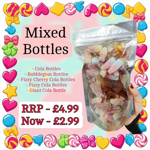 WEEKLY SPECIAL - Mixed Bottles Bag 300g