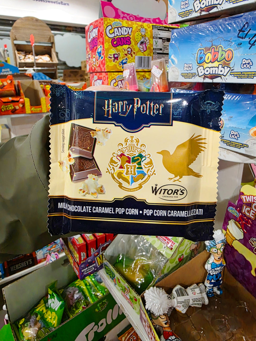 Harry Potter Milk Chocolate Tablets Caramelised Popcorn 40g