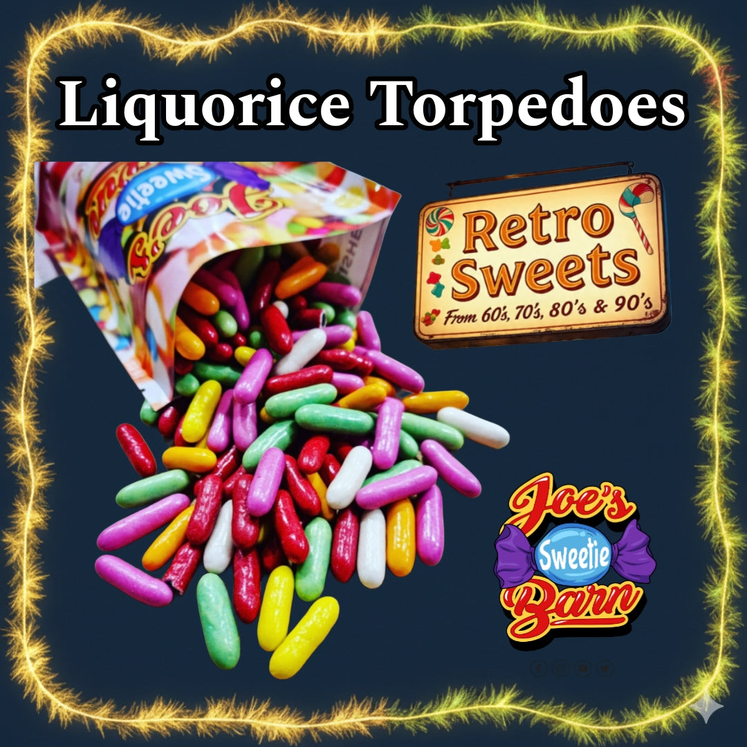 Liquorice Torpedoes 600g bag