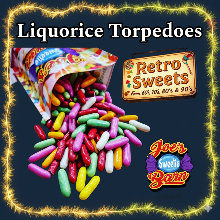 Liquorice Torpedoes 600g bag