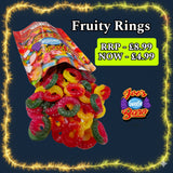 Fruity Rings 600g Bag