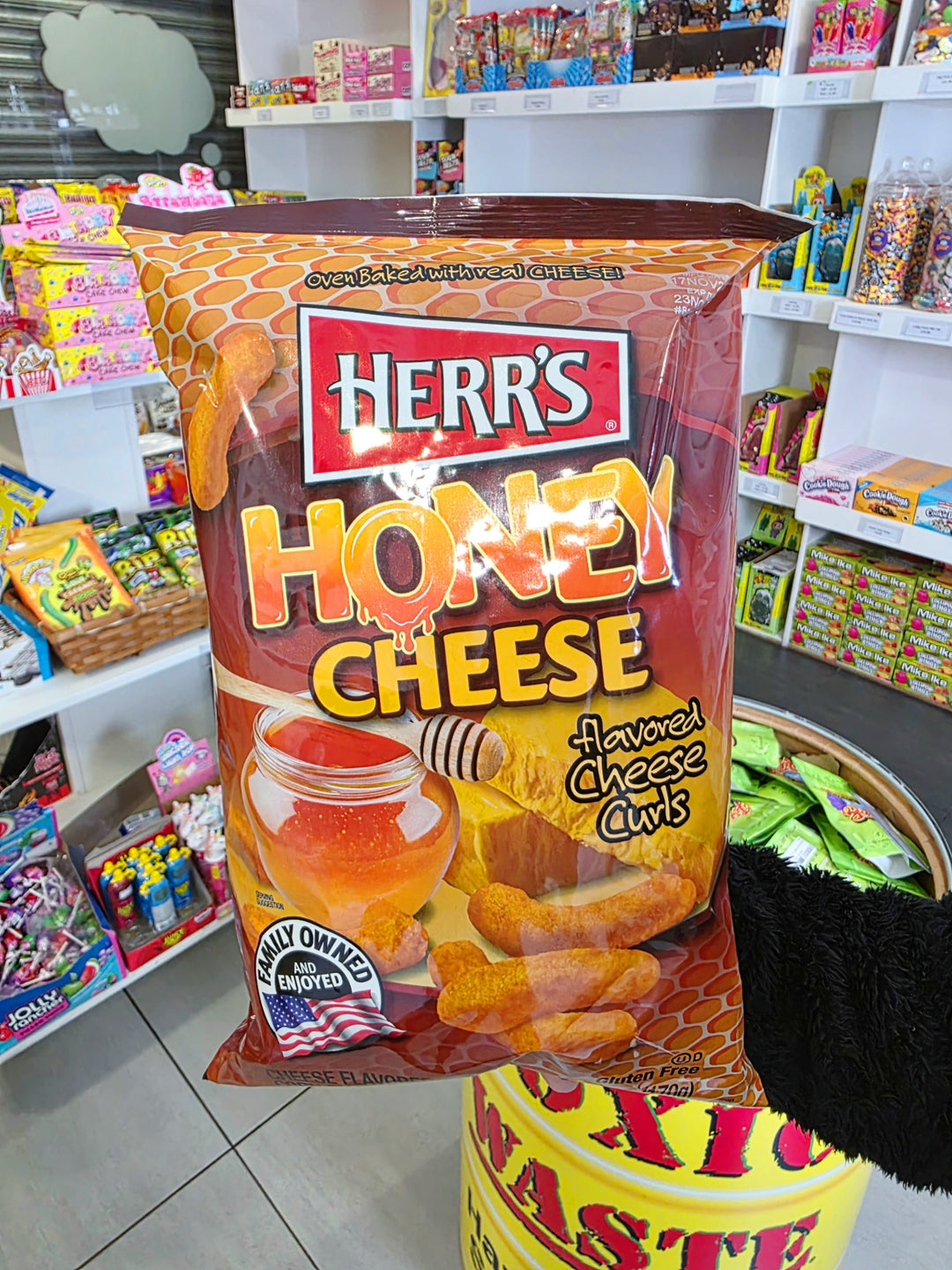 Herr's Honey Cheese Curls - 6oz (170g)