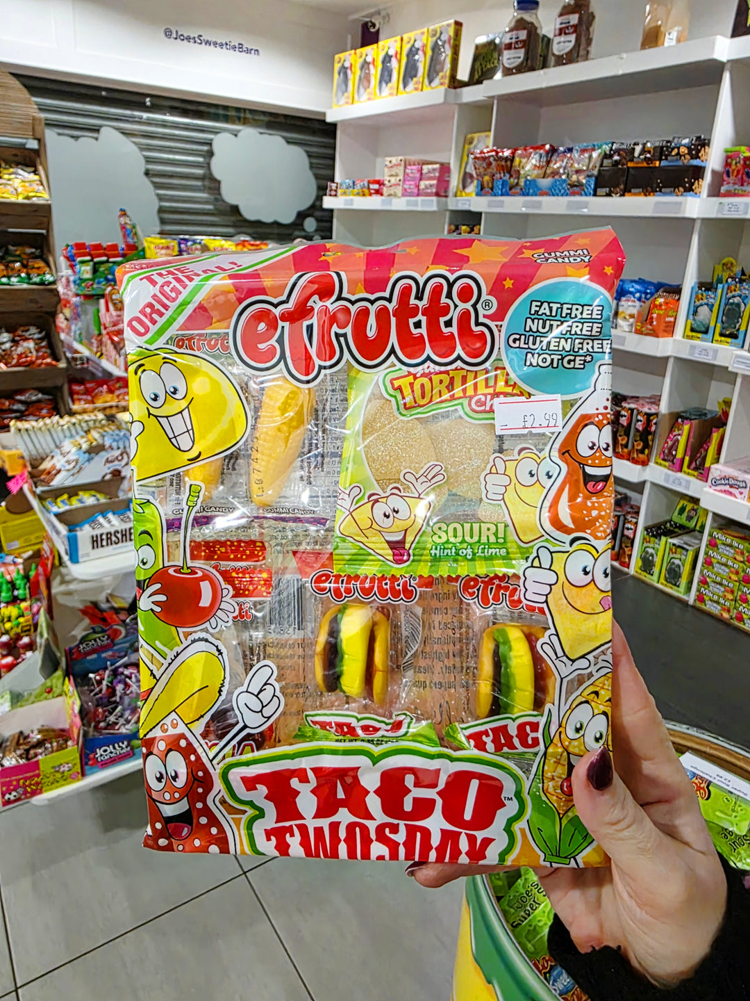 EFrutti Gummi Taco Twosday Bag - 2.7oz (77g)