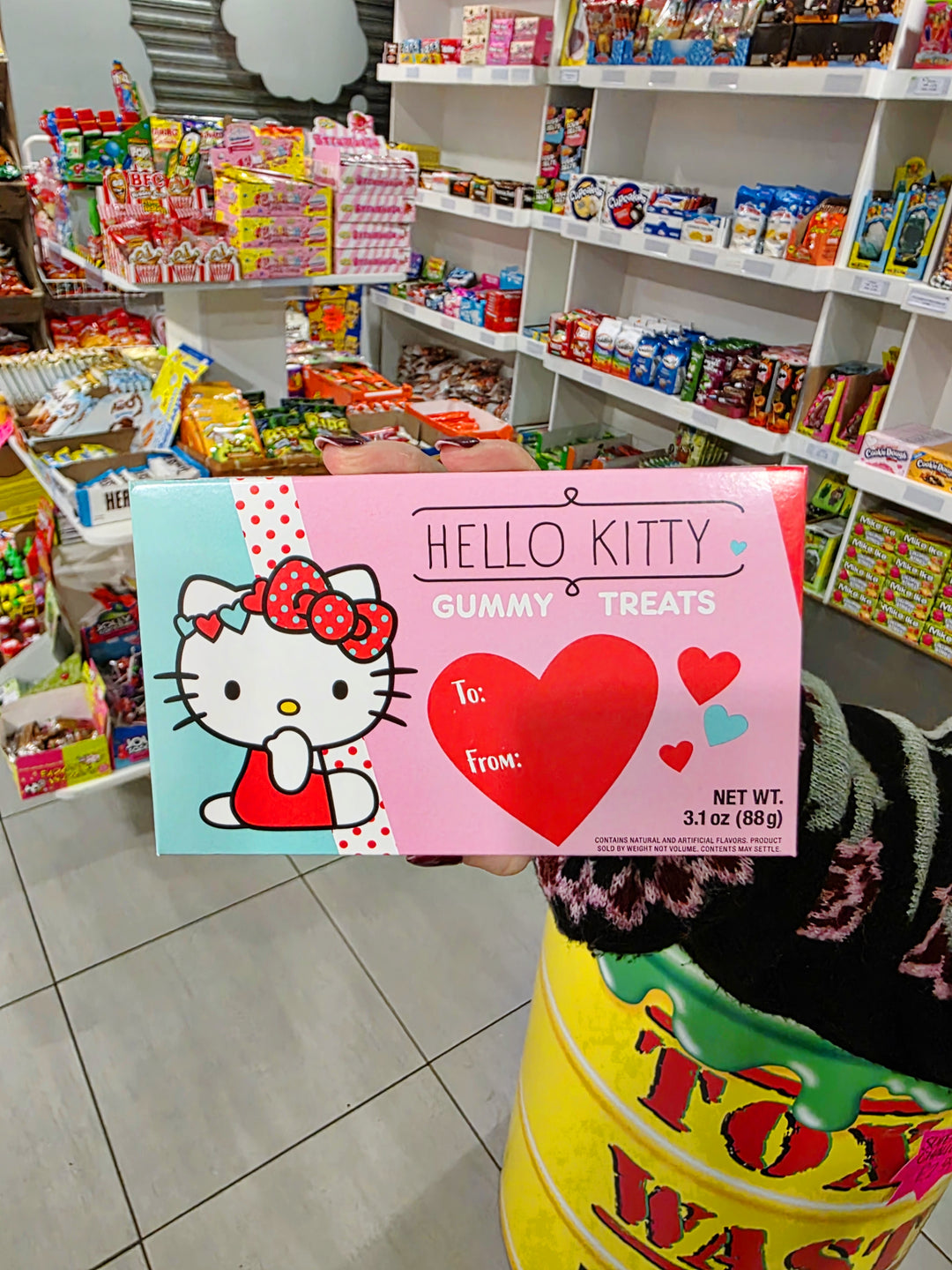Hello Kitty Valentine Gummy Treats - 3.1oz (88g)