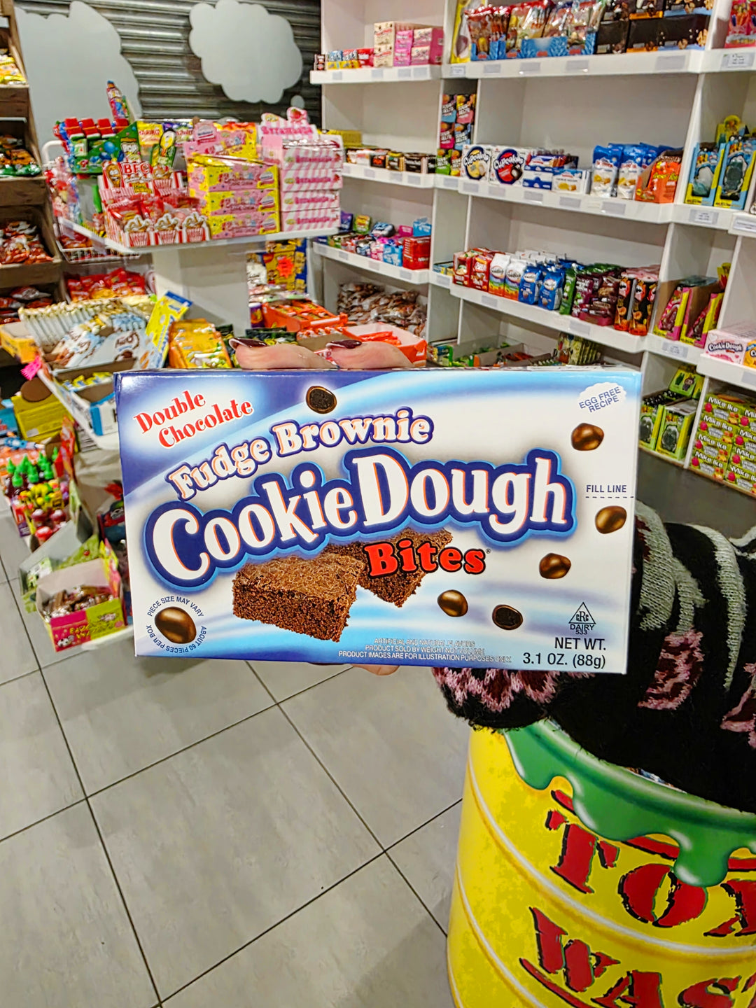 Cookie Dough Bites Fudge Brownie Theatre Box - 3.1oz (88g)