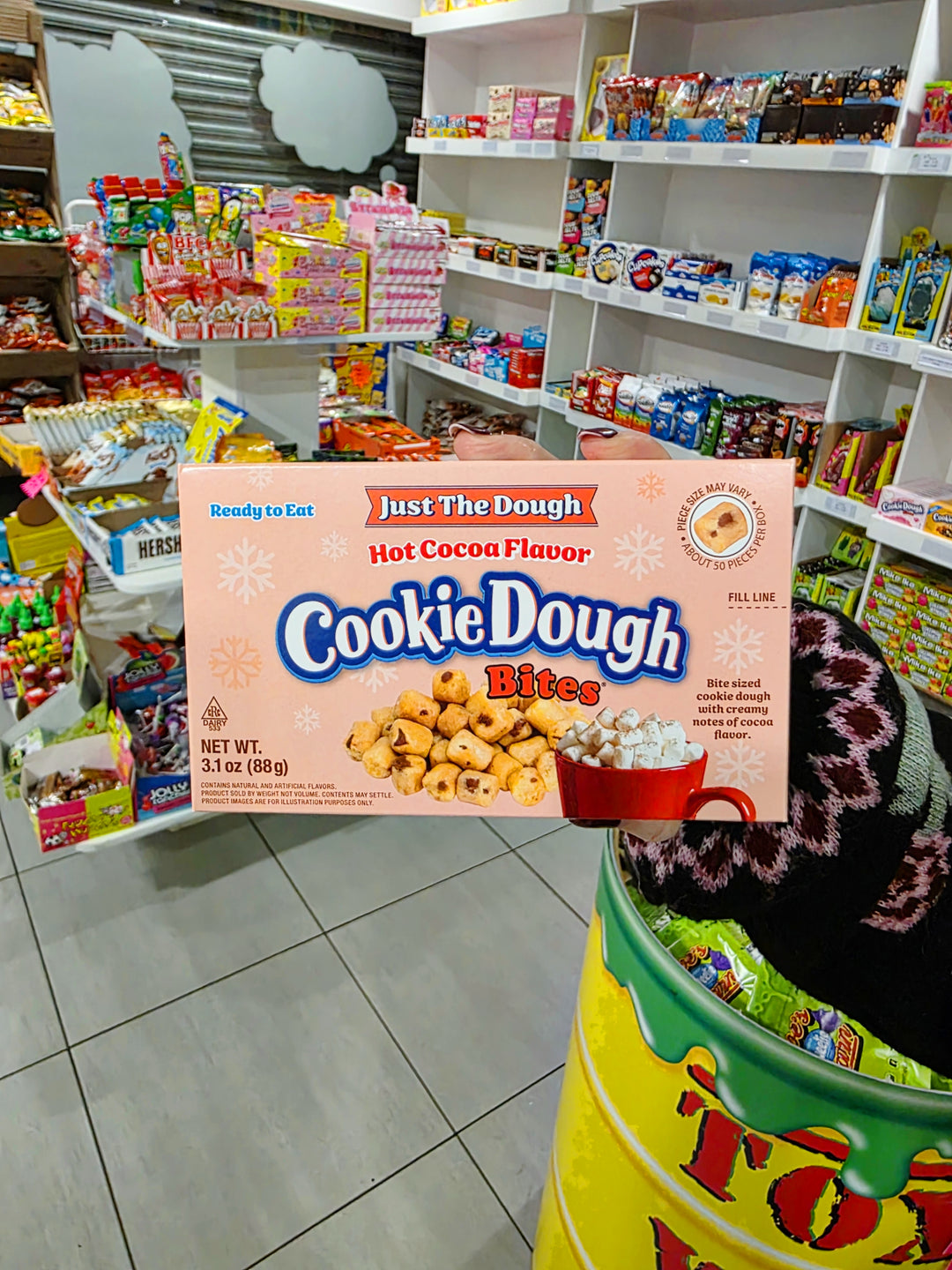 Cookie Dough Bites Just the Dough Cocoa - 3.1oz (88g)