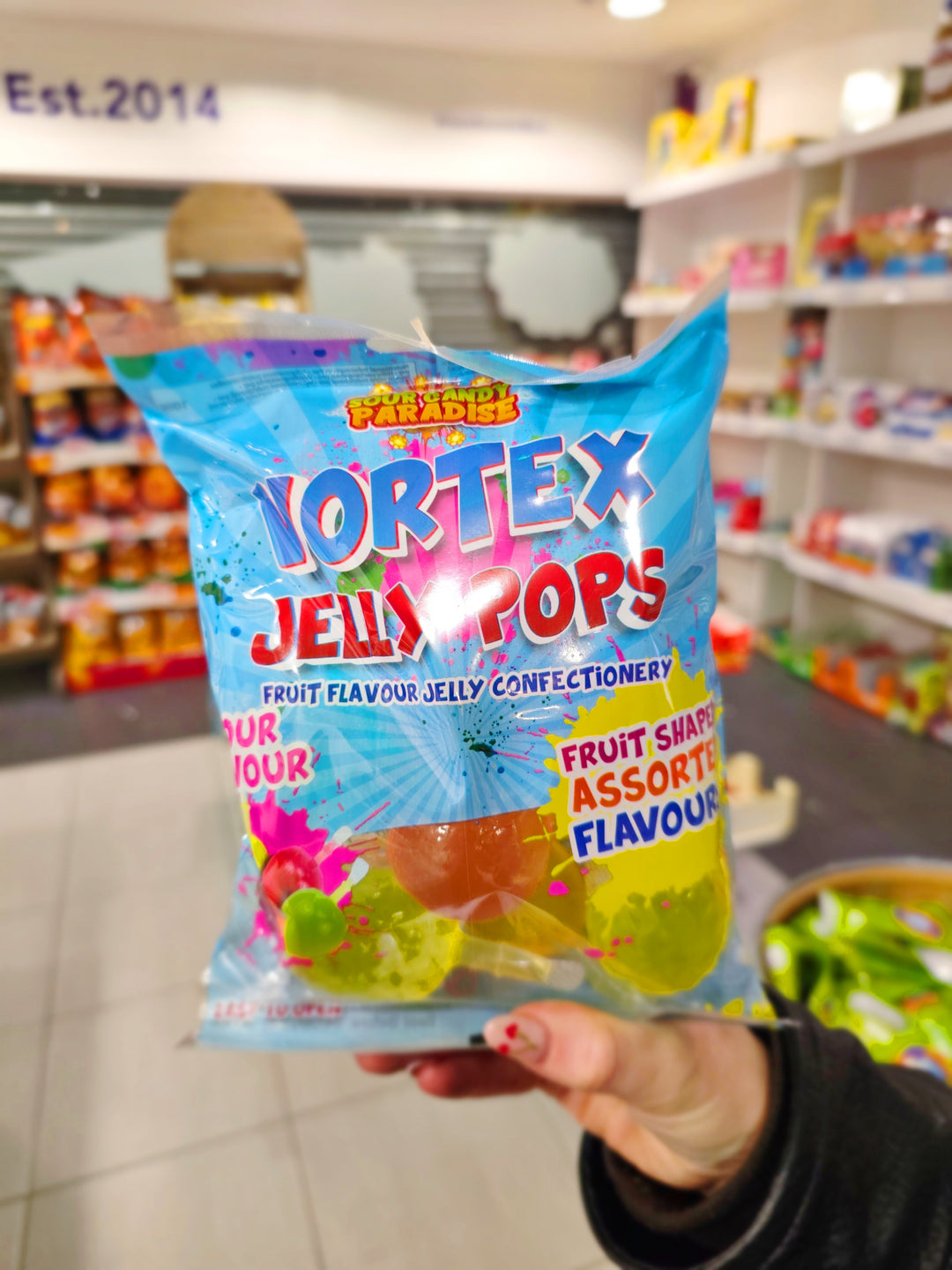 Vortex Jelly Pops Sour Flavour 315g