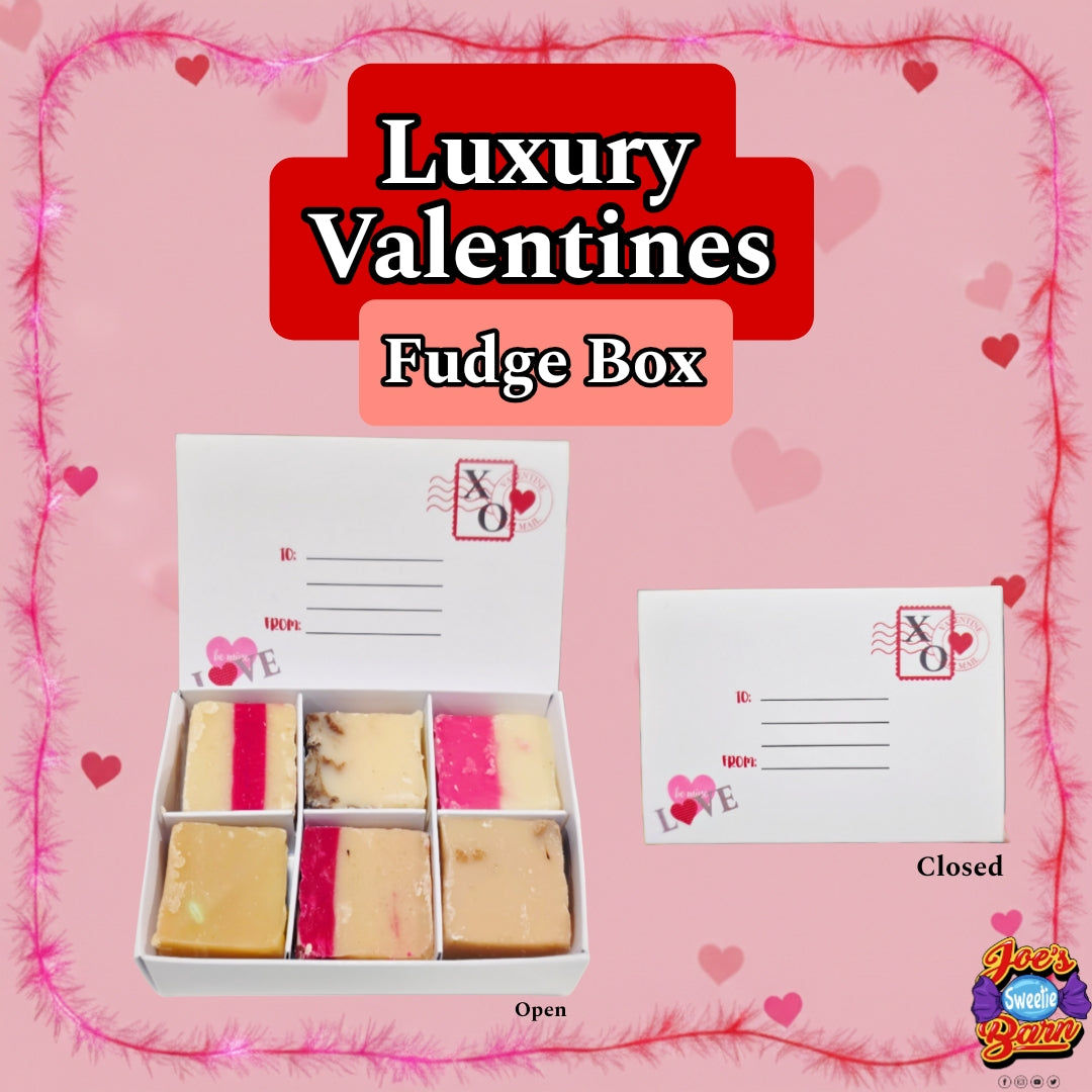 Luxury Valentine's Day Fudge Box