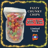 Fizzy Chunky Chips 500g Bag