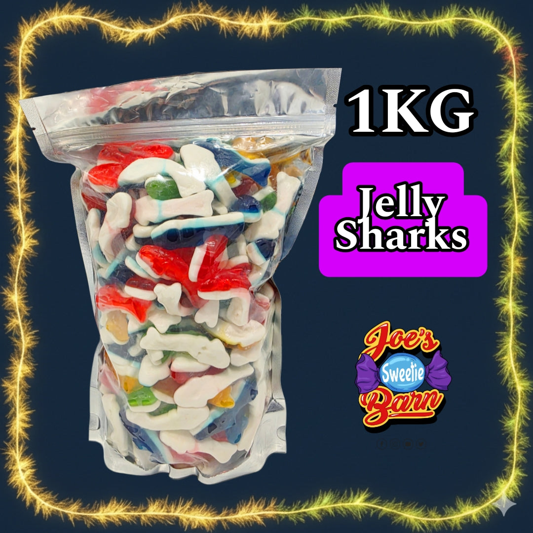 1kg Jelly Sharks