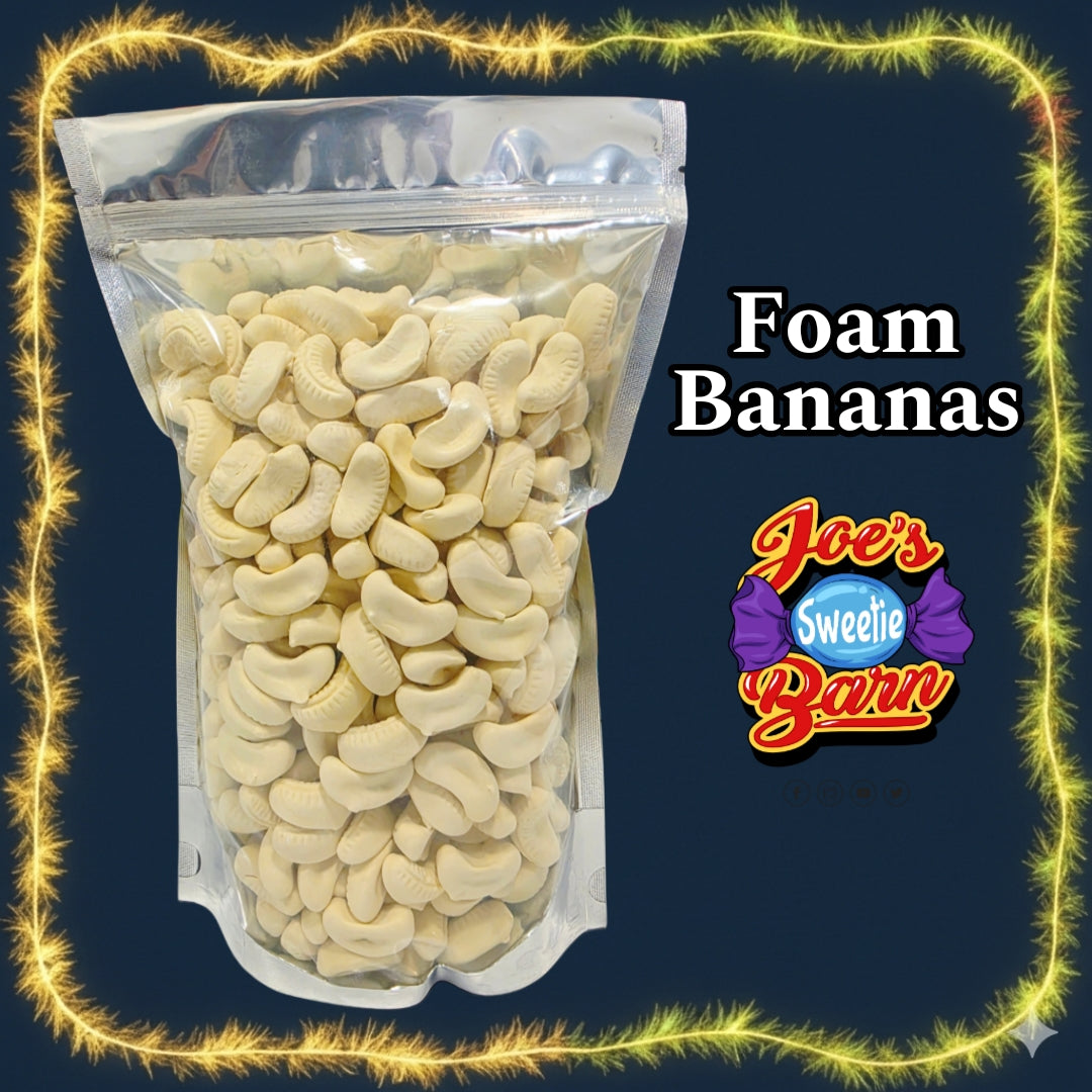 Foam Bananas 700g Bag