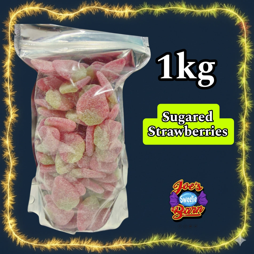 1KG SUGARED STRAWBERRIES
