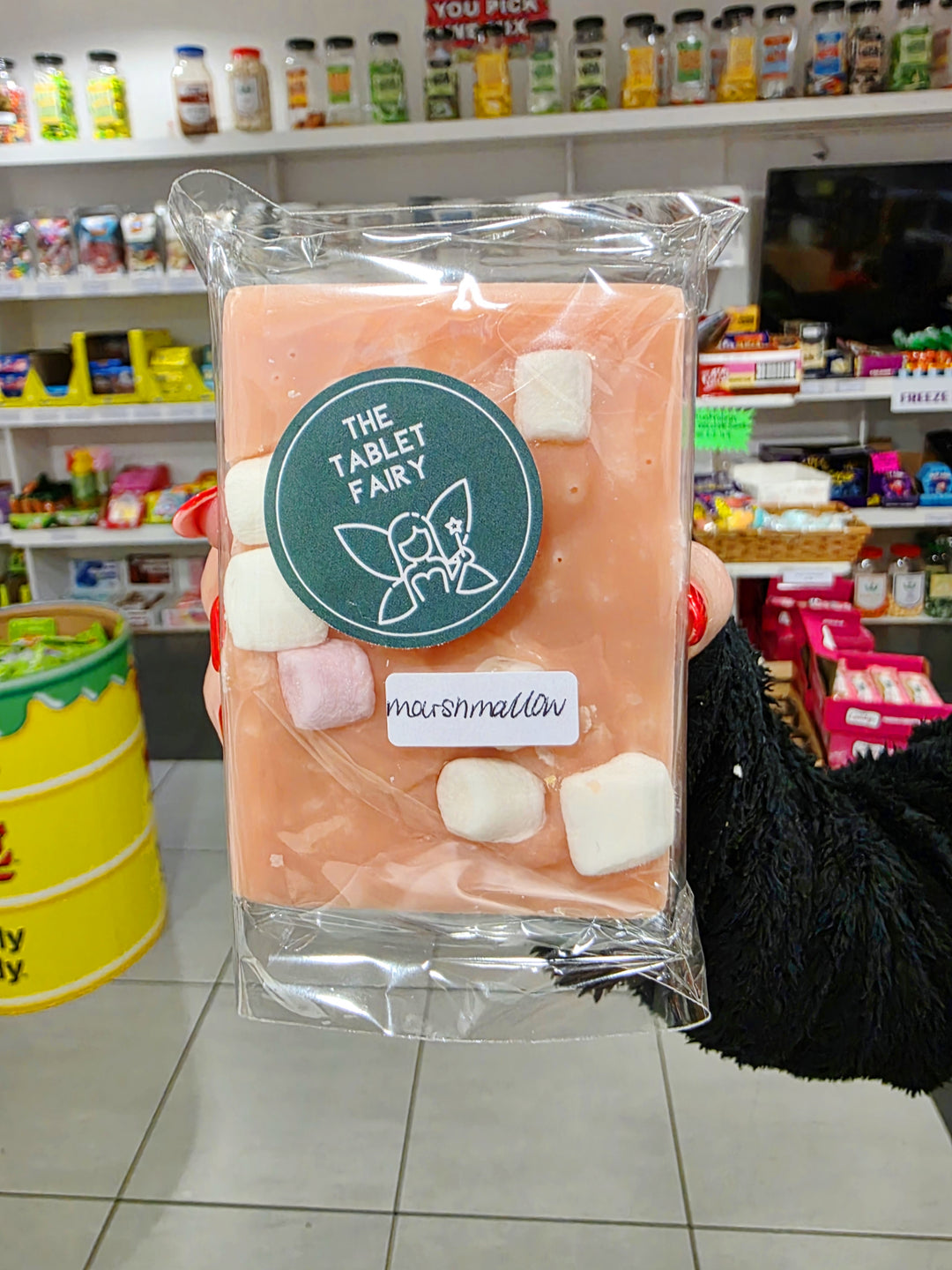 Handmade MARSHMALLOW Tablet Bar - 110g