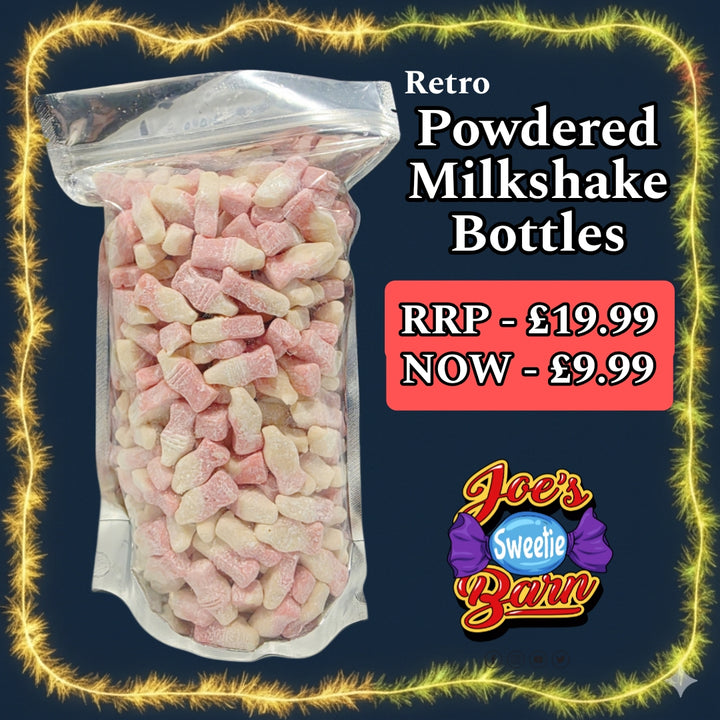 1kg Powdered Milkshake Bottles