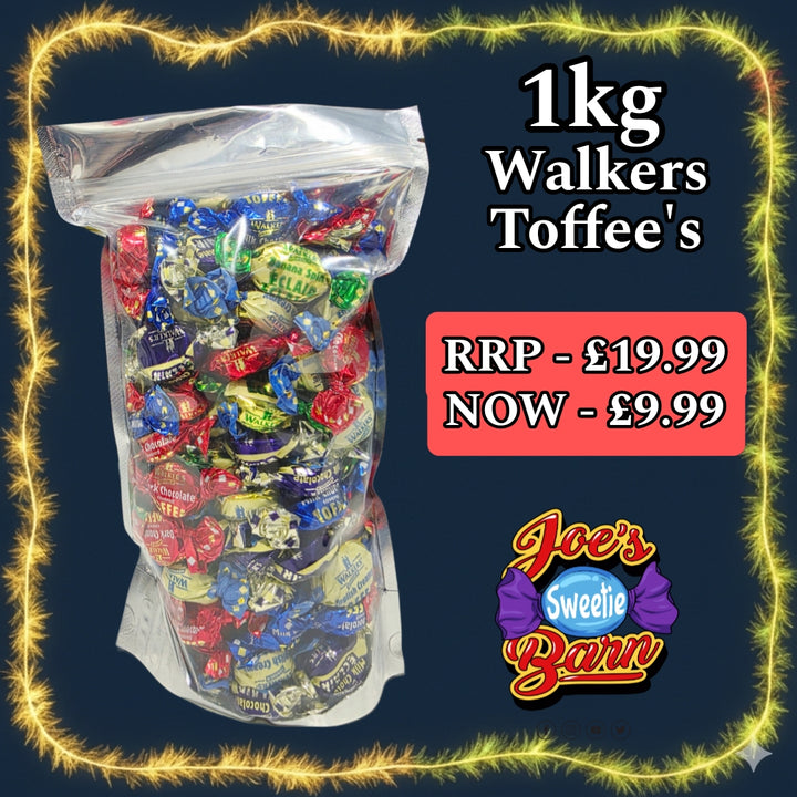 1kg Walkers Toffee Mix Bag