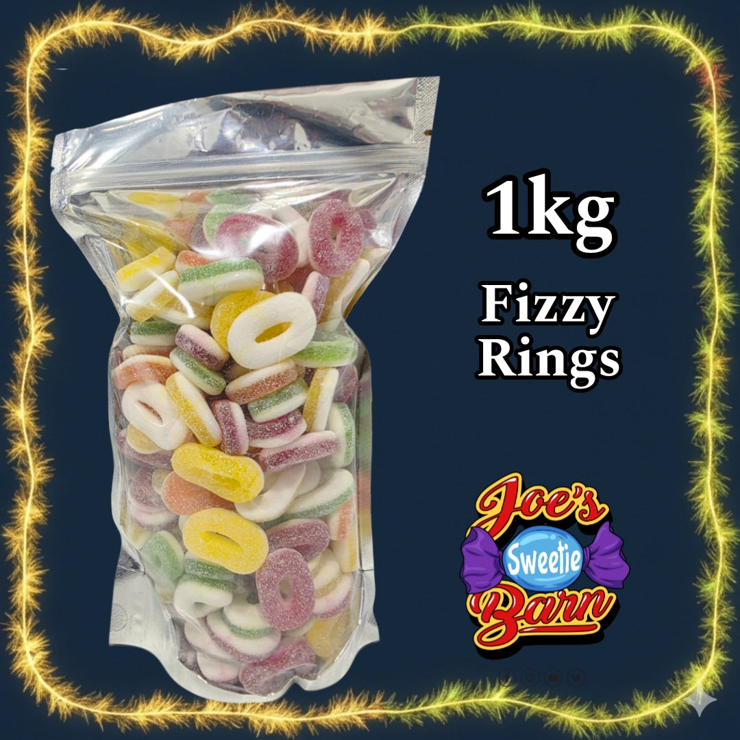 1kg Fizzy Rings