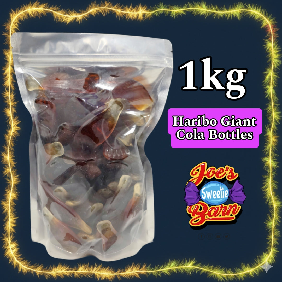1kg Haribo Giant Cola Bottles