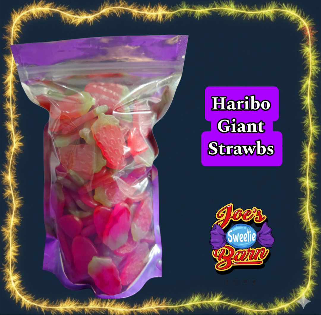 1KG HARIBO GIANT STRAWBS