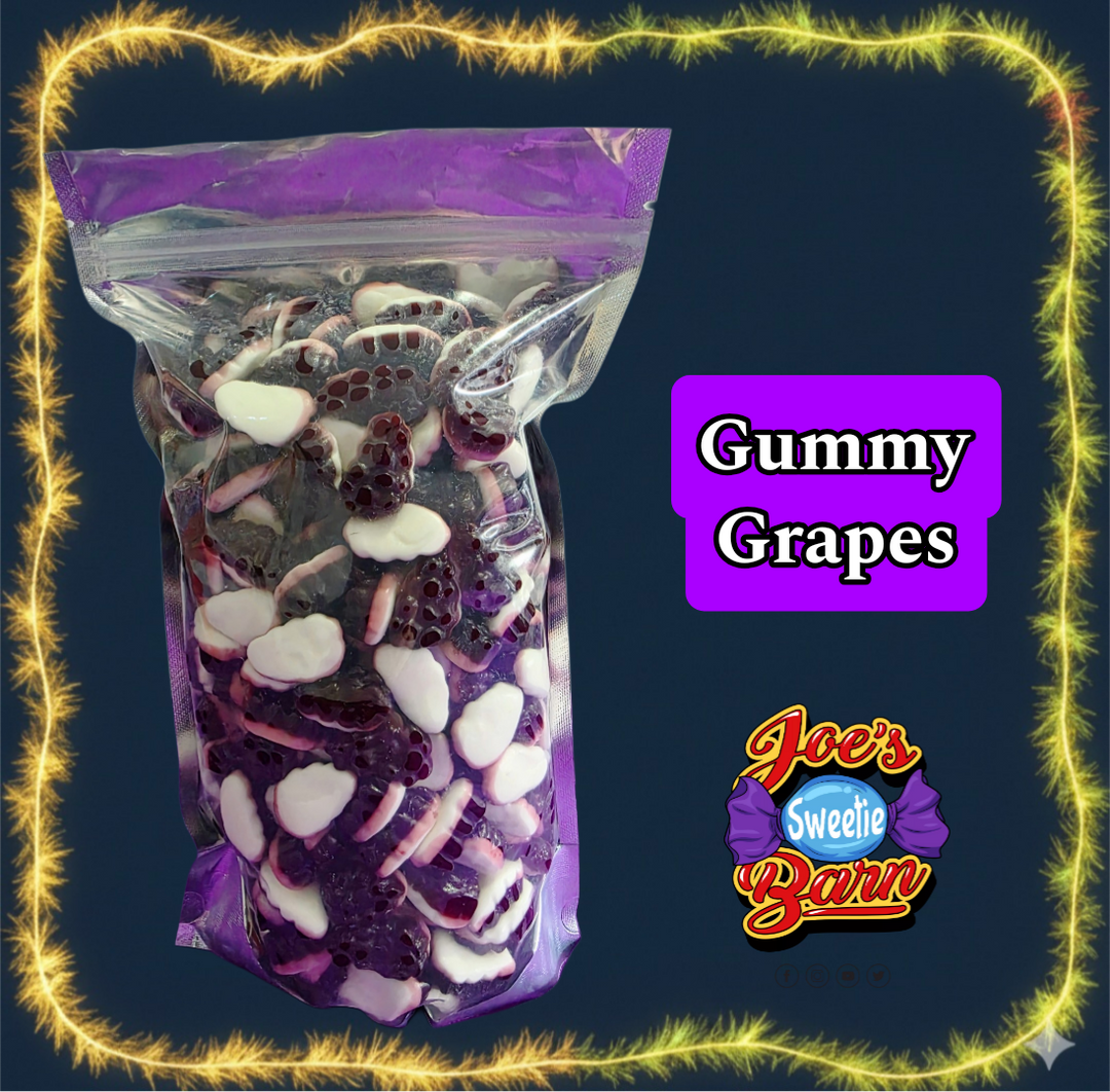 1KG GUMMY GRAPES