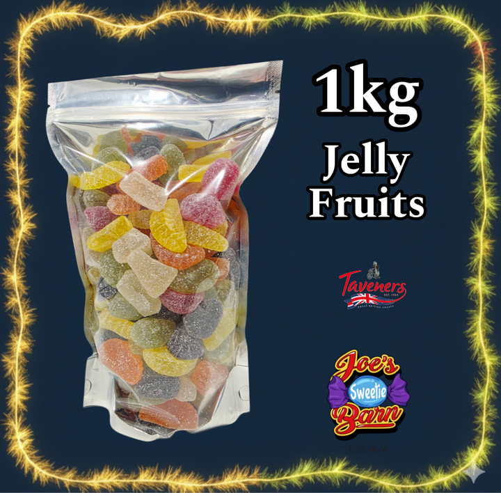 1kg Taveners Jelly Fruits