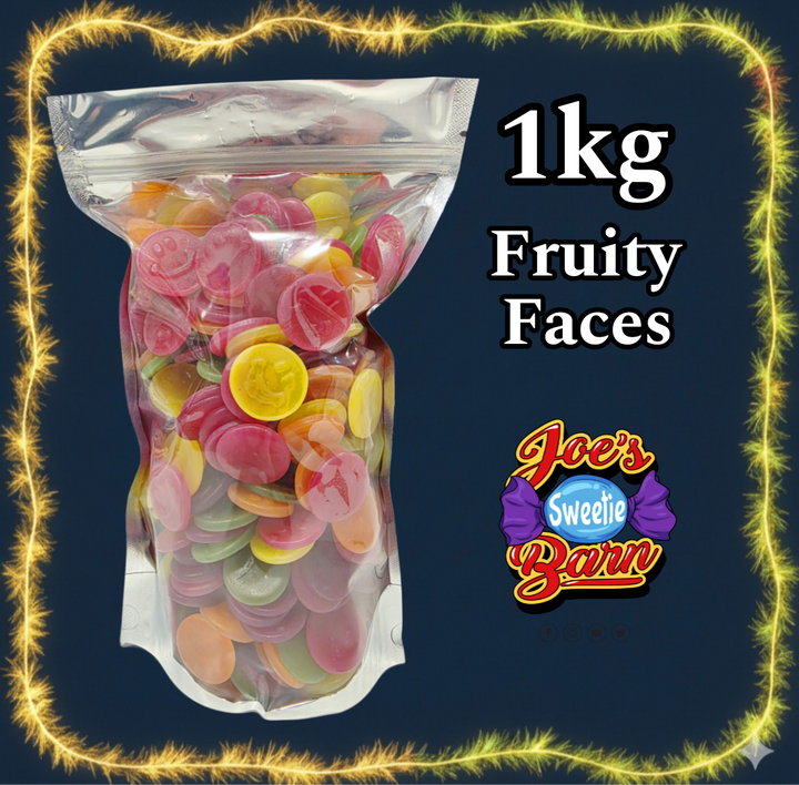 1kg Fruity Faces Bag