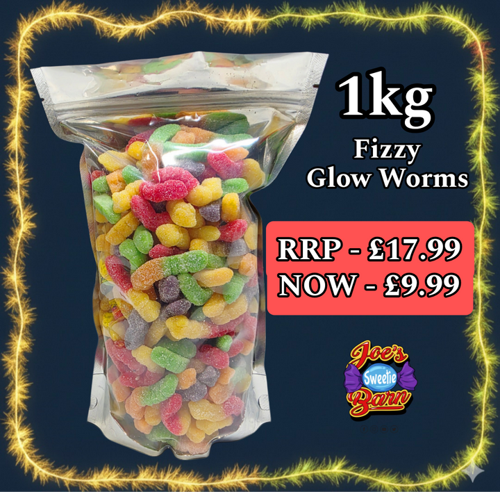 1KG Fizzy Glow Worms