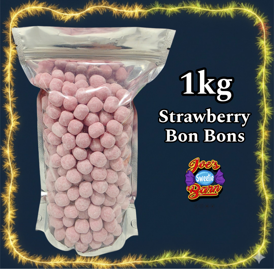 1kg Strawberry Bon Bons