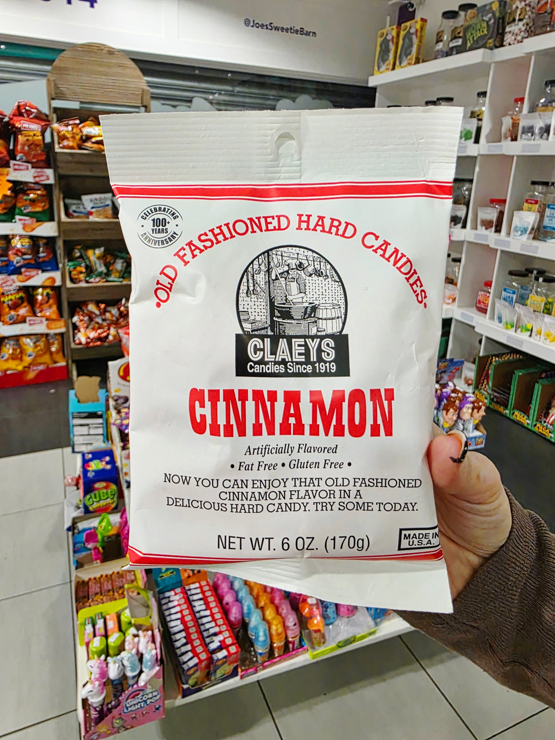 Claeys Old Fashioned Candy - Cinnamon 6oz (170g)