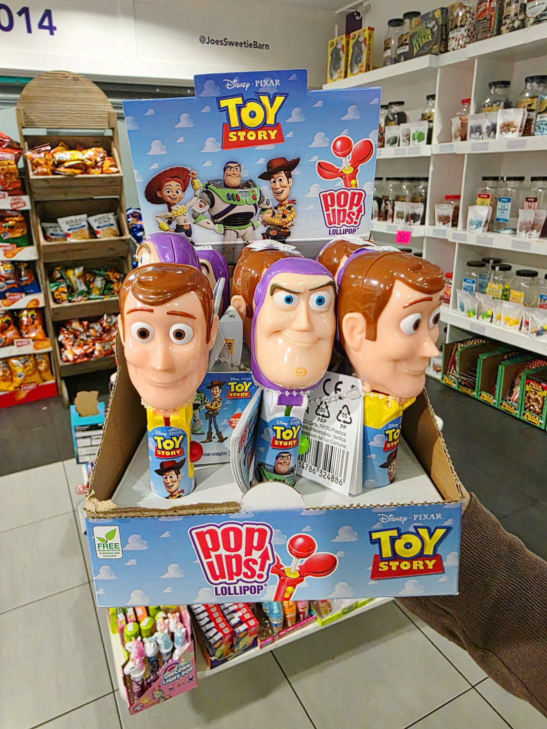 Pop Ups! Lollipop Toy Story - 10g
