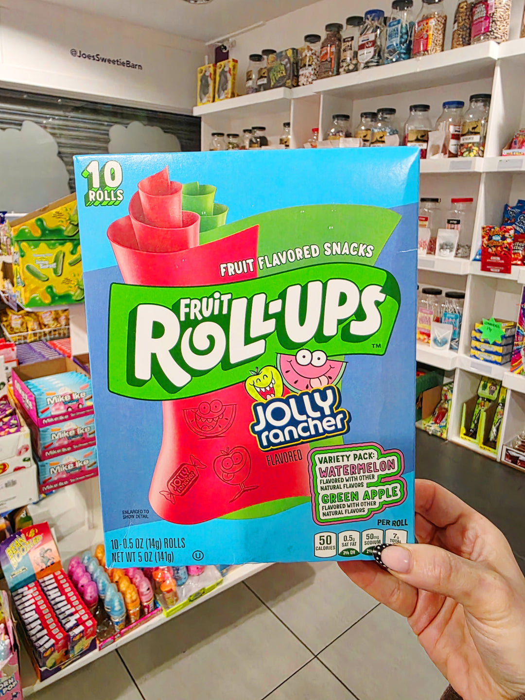 Betty Crocker Fruit Roll-Ups Jolly Rancher - 5oz (141g)