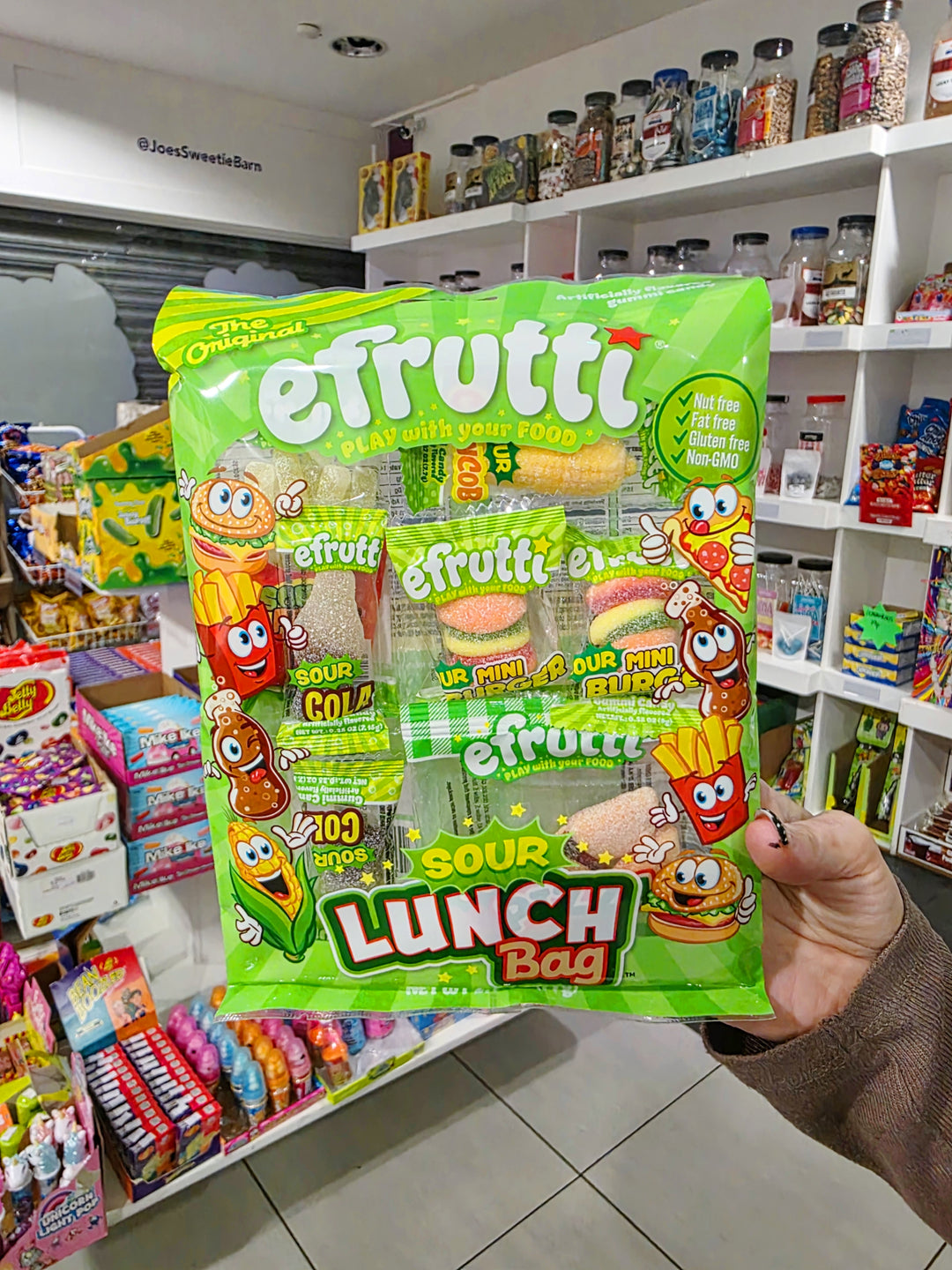 EFrutti Sour Gummi Lunch Bag - 2.7oz (77g)
