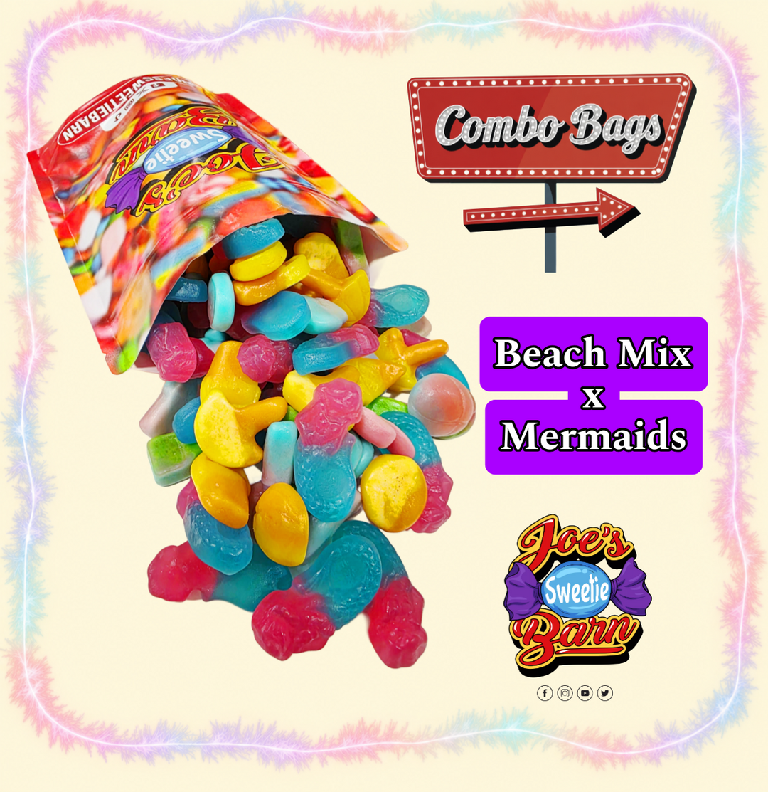 Beach Mix & Mermaids Combo Bag 600g