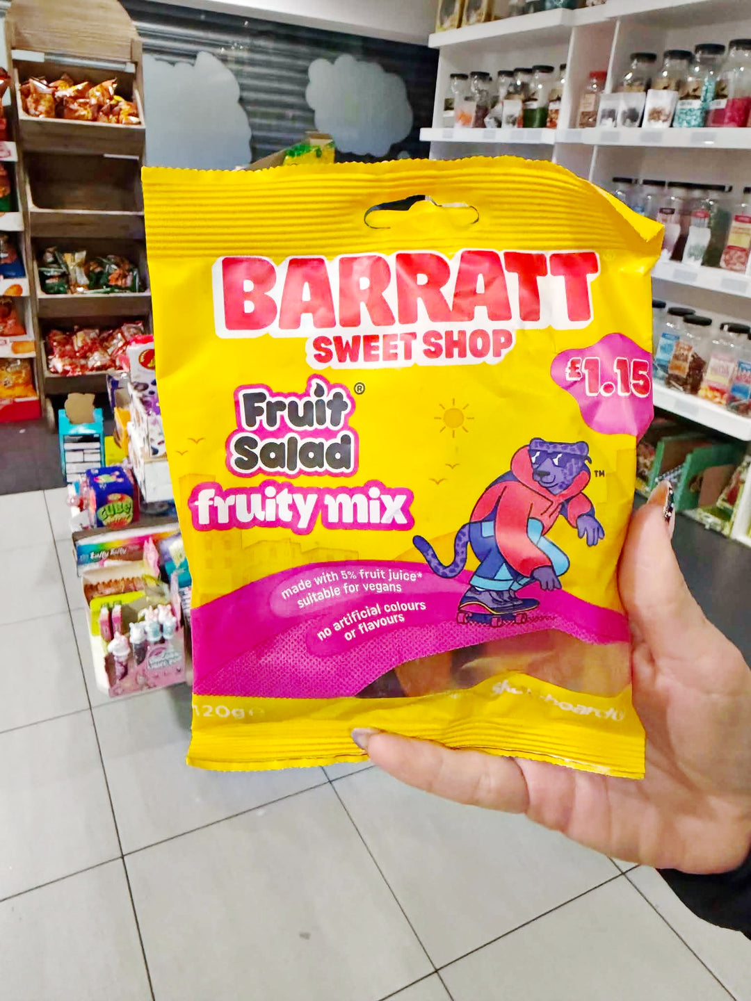 Barratt Fruit Salad Fruit Mix 120g