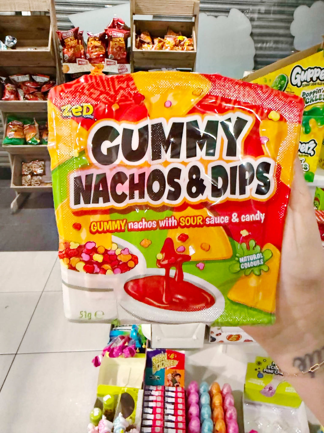 Gummy Nacho & Dips 51g