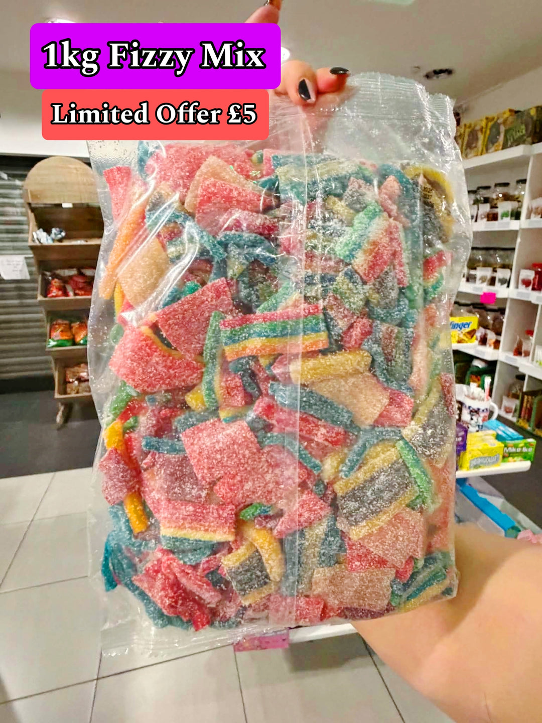 1kg Pre Packed Fizzy Bag Deal