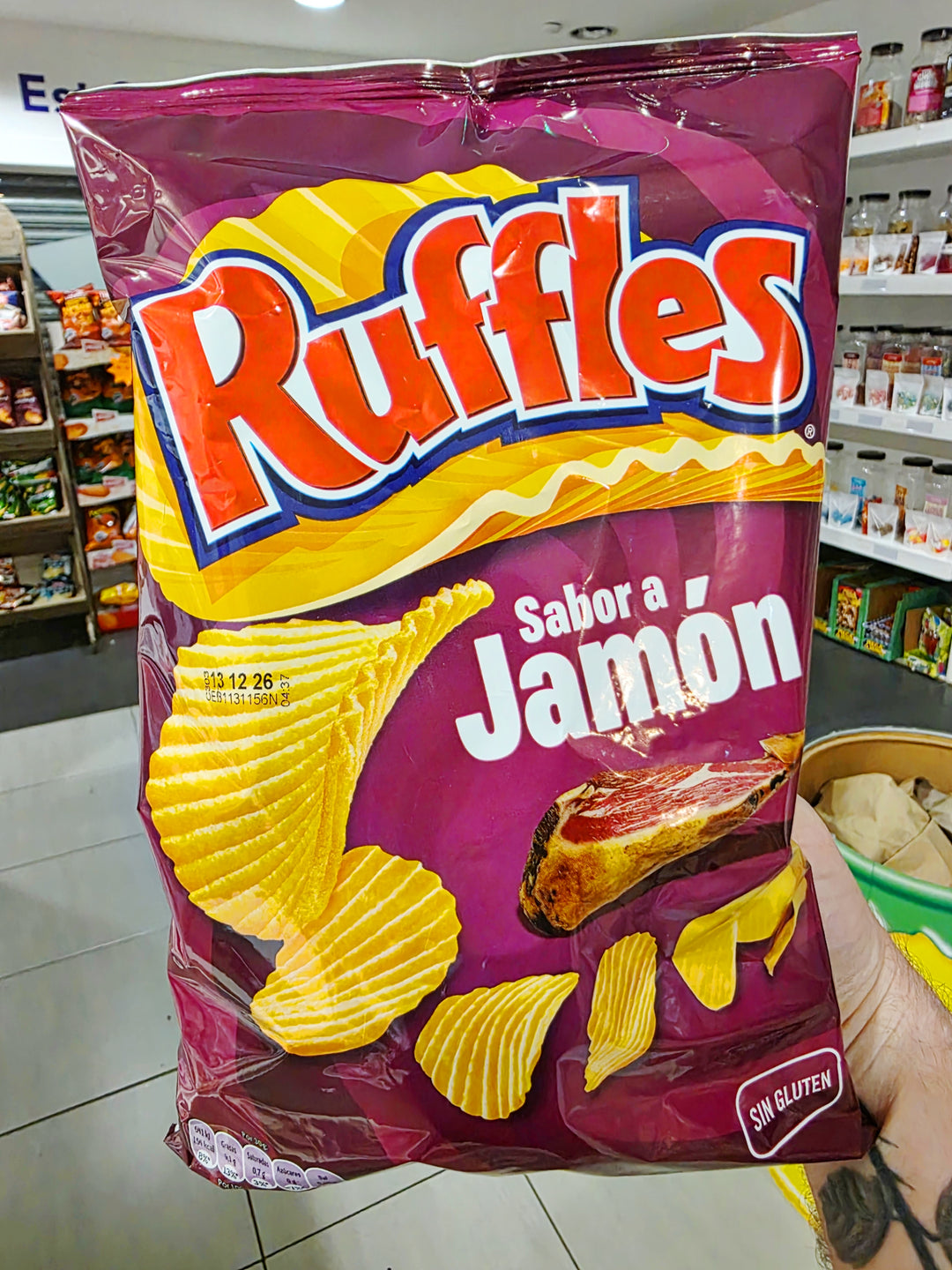 Ruffles Jamon 160g