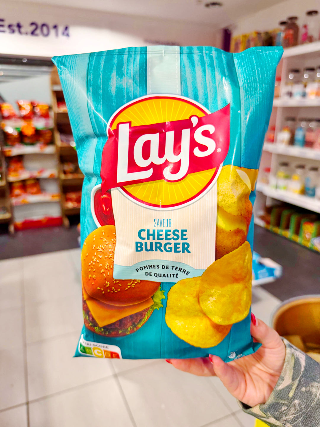 Lays Cheeseburger 120g