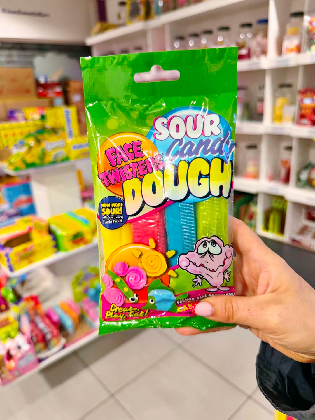 Face Twisters Sour Candy Dough - 3.5oz (100g)