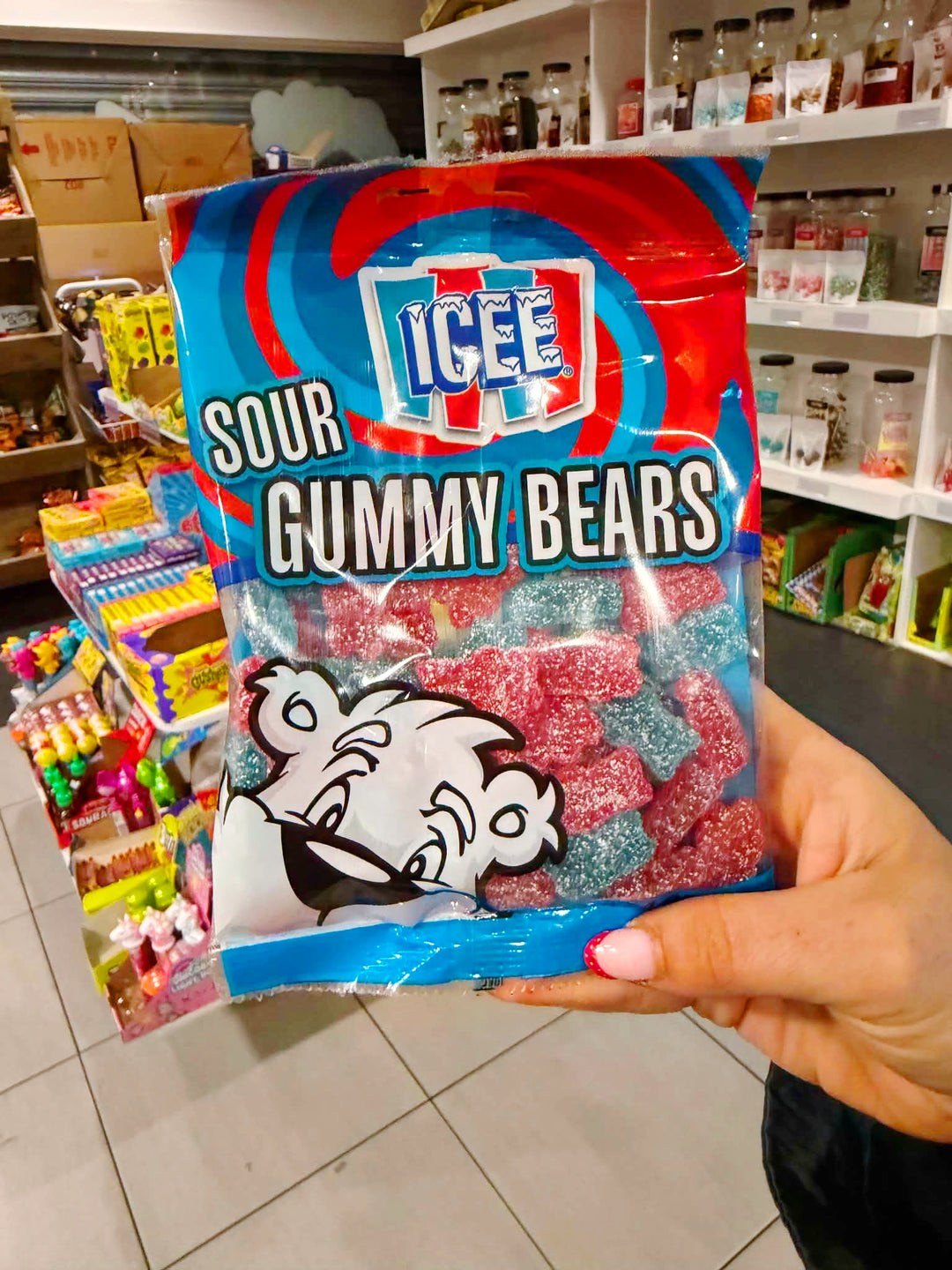 Icee Sour Gummy Bears - 4oz (113g)