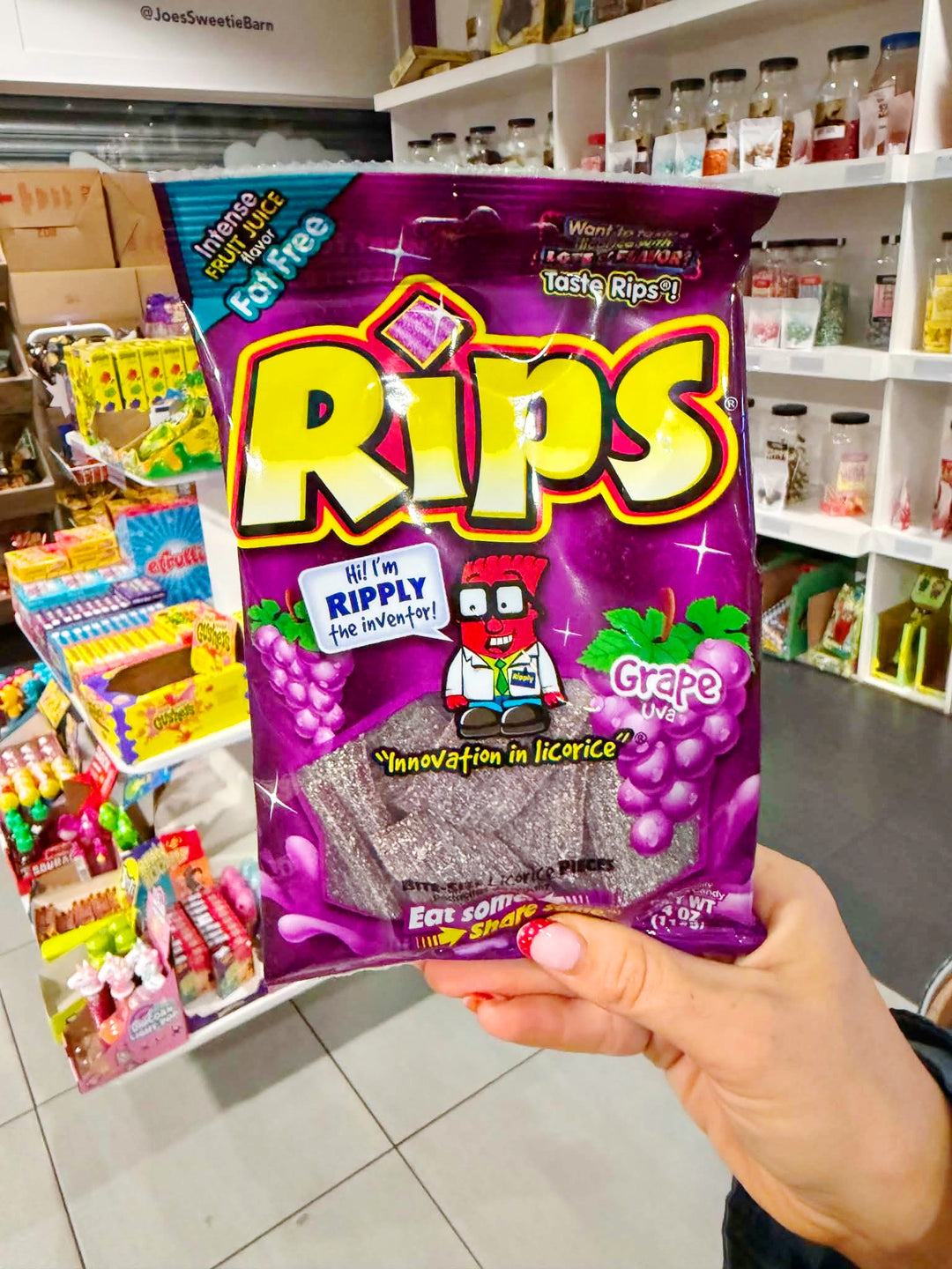Rips Grape 113g