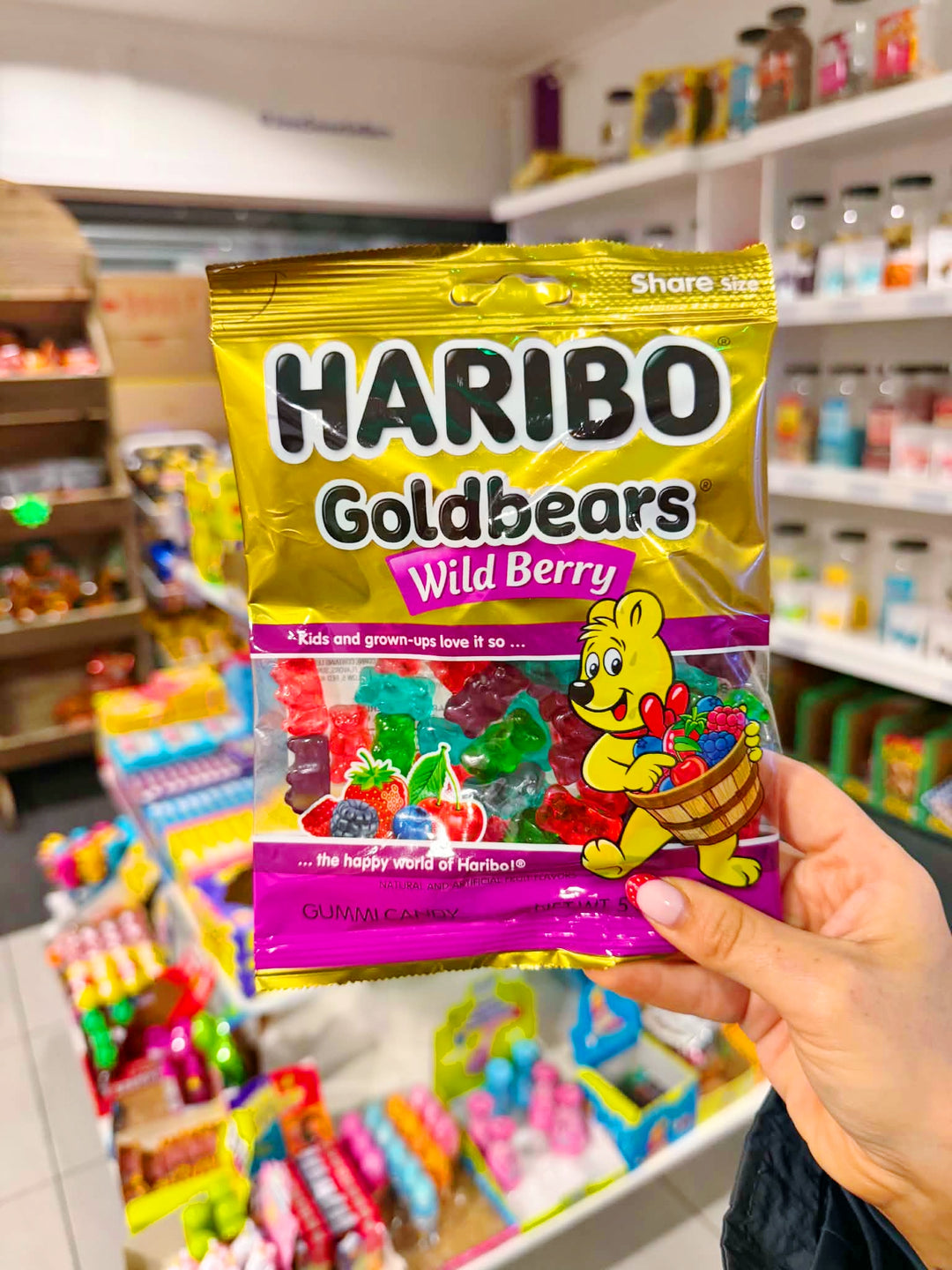 Haribo Gold Bears Wild Berry - 5oz (142g)