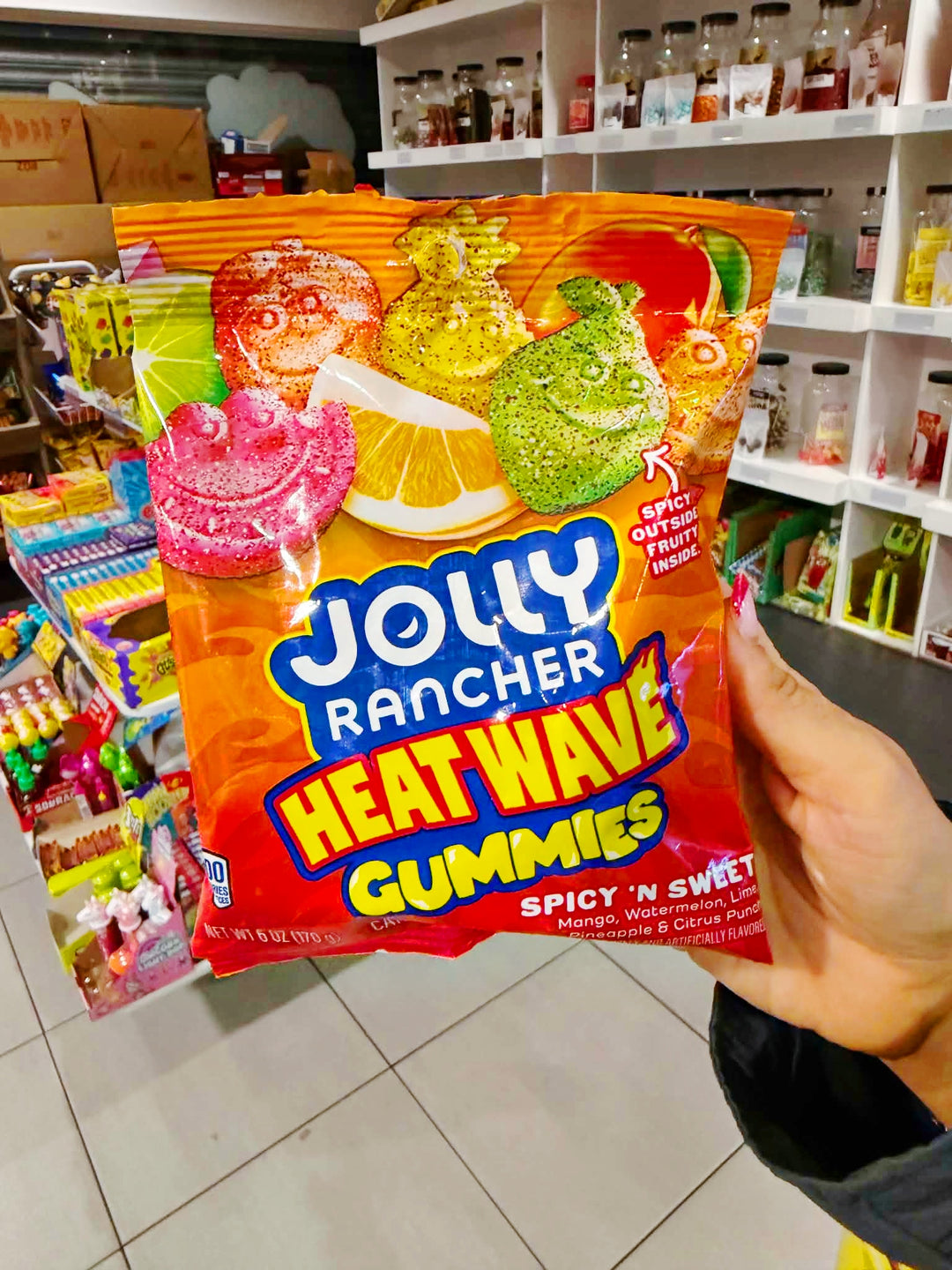 Jolly Rancher Gummies Heat Wave Spicy 'n Sweet - 6oz (170g)